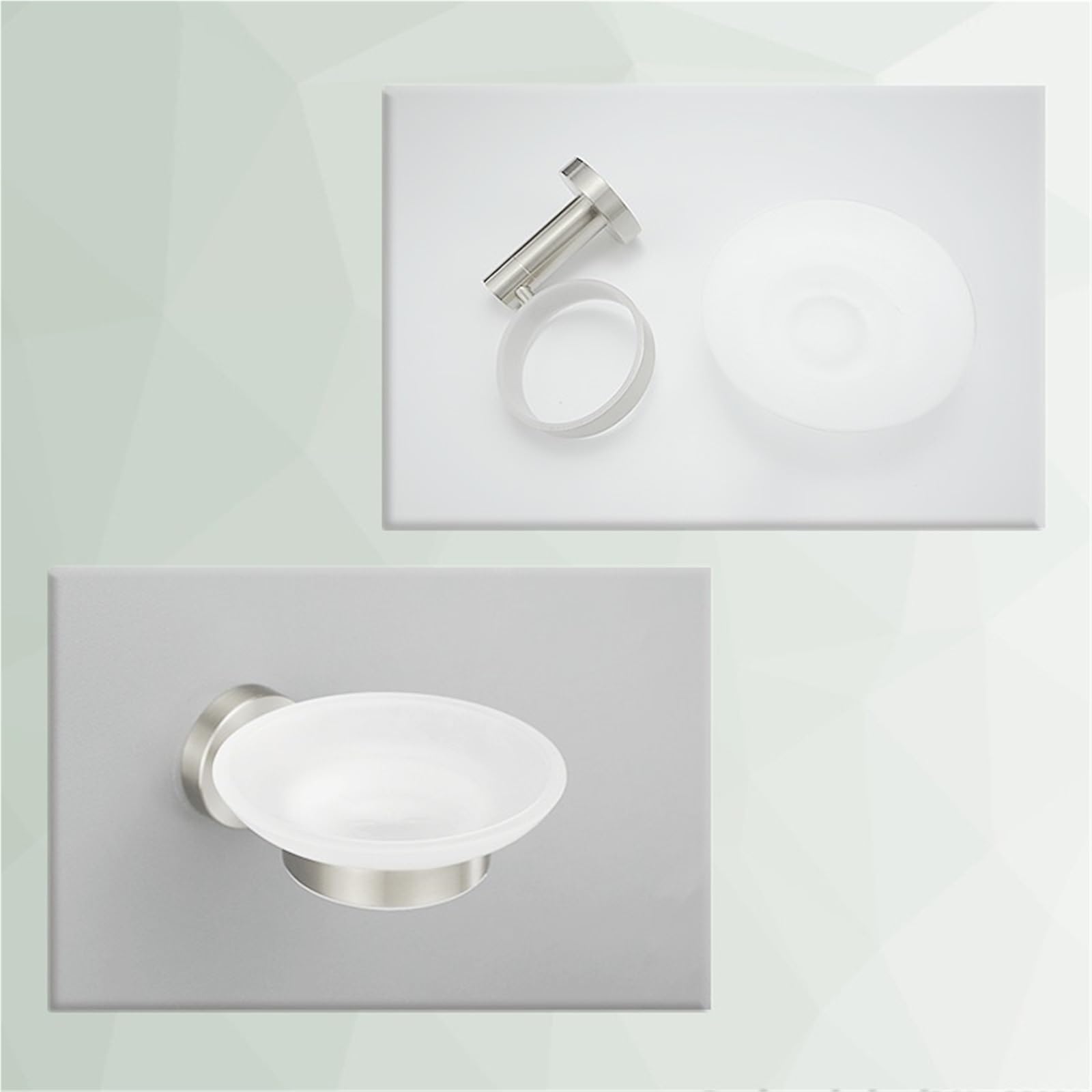 Barras de Apoyo para baños Toallero de Pared, Accesorio de baño, jabonera, toallero, Tapa para Caja de Papel higiénico(4 PCS Robe Hook)