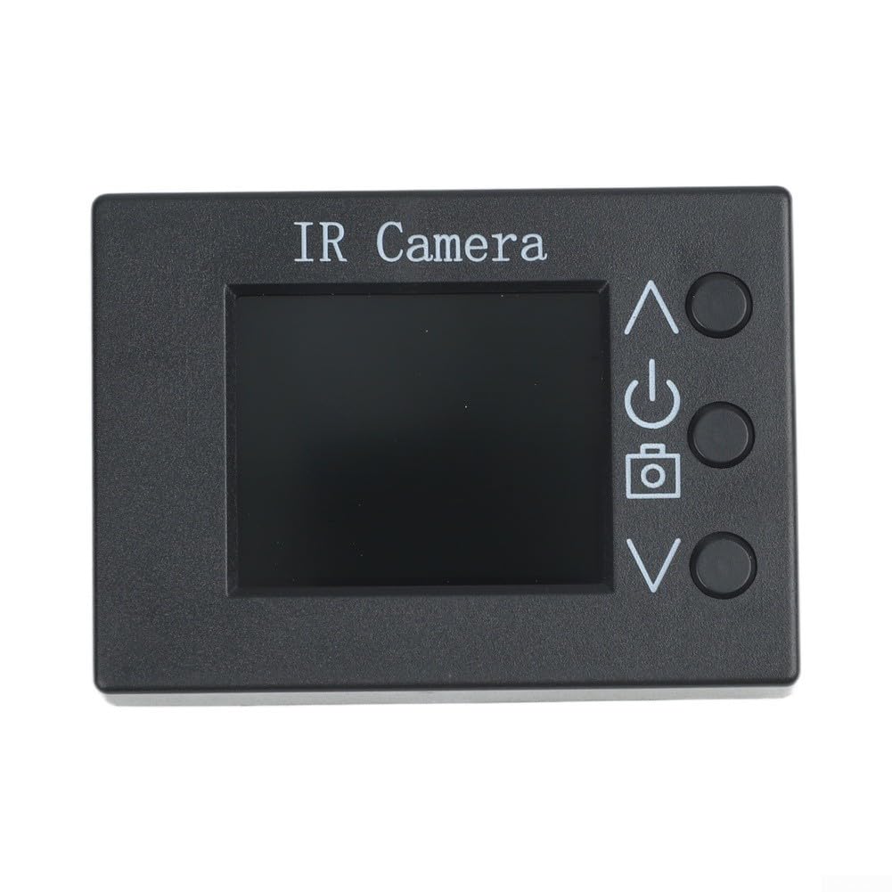 MLX90640 Termómetro infrarrojo con cámara termográfica LCD de 1.8 pulgadas -40 ~ 300 ° C tipo C recargable para detección de fugas automotriz HVAC industrial
