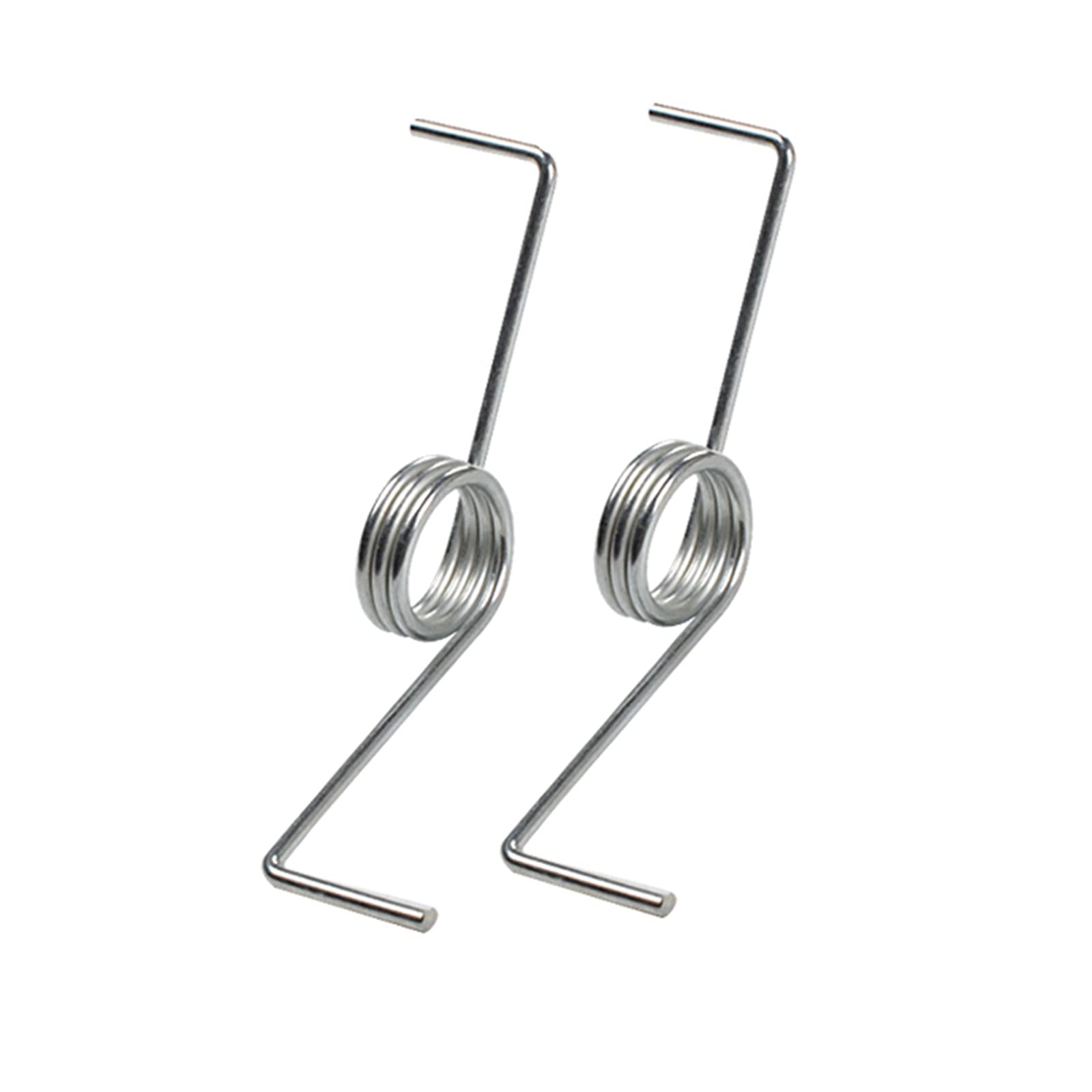 BULINO Stainless Steel Torsion Springs,2 Pcs Automatic Washing Machine Cover Plate Torsion Spring Wire Diameter 1.6/1.8mm Steel Torsion Spring, 1.8mmx17mm (Color : As Show, Size : 1.8mmx17mm)