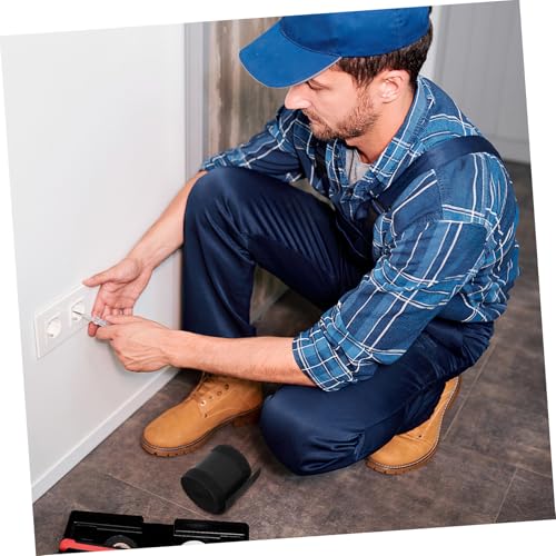 Angoily Protector de Cable con Gancho y Correa para Piso, Cubierta para Cable para Organización de Cables en Alfombras y Bajo Escritorios miniatura 7