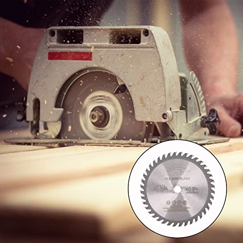 4Pack 4-1/2 Inch Compact Circular Saw Blade Set With 3/8"(10Mm) Arbor, 115Mm 24T/40T Tct Carbide Tipped Teeth Circular Saw Blade Assorted For Wood, Plastic And Composite Materials #TOP5