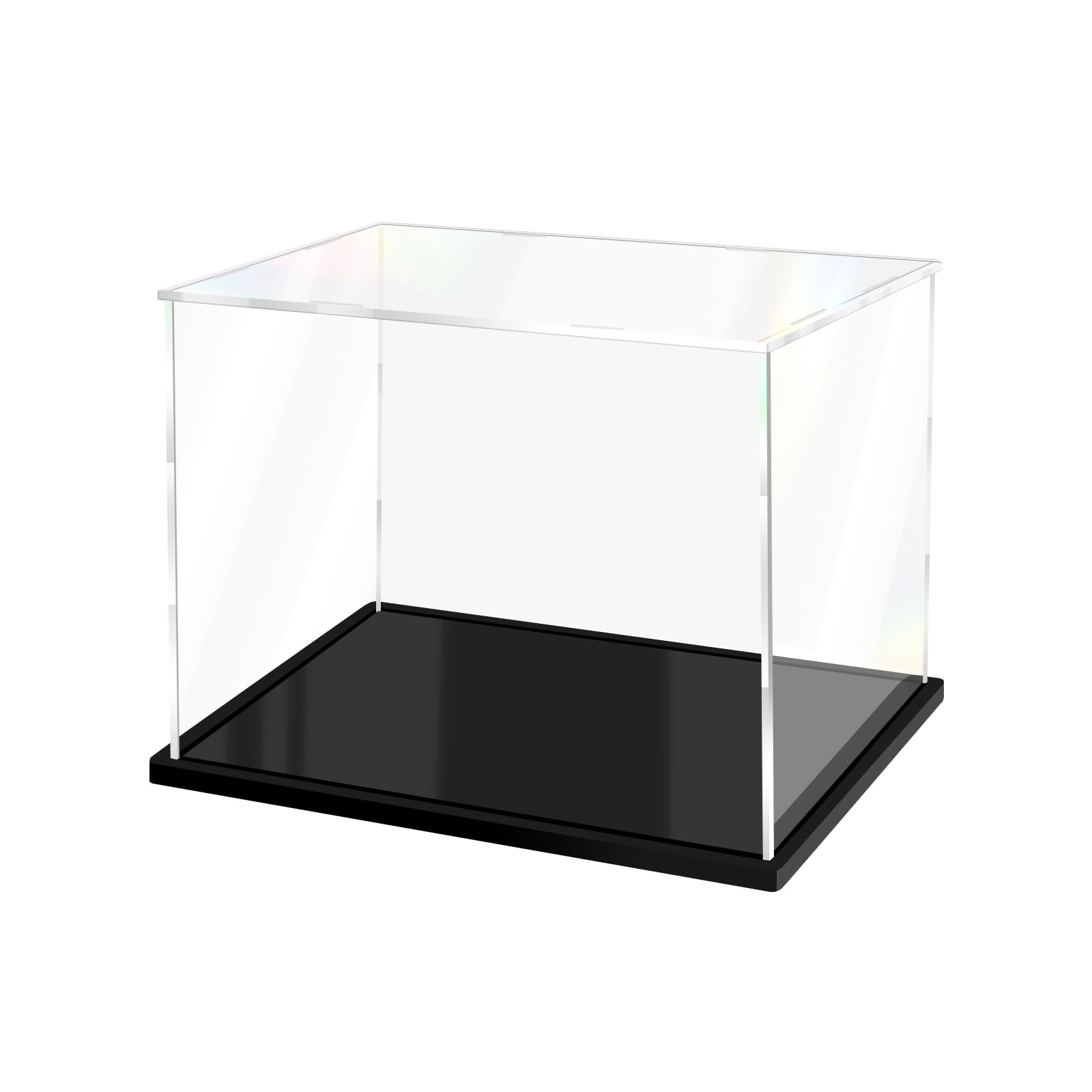 Acrylic Display Case for Lego Collectibles, Clear Box 11.8x6x9.8in