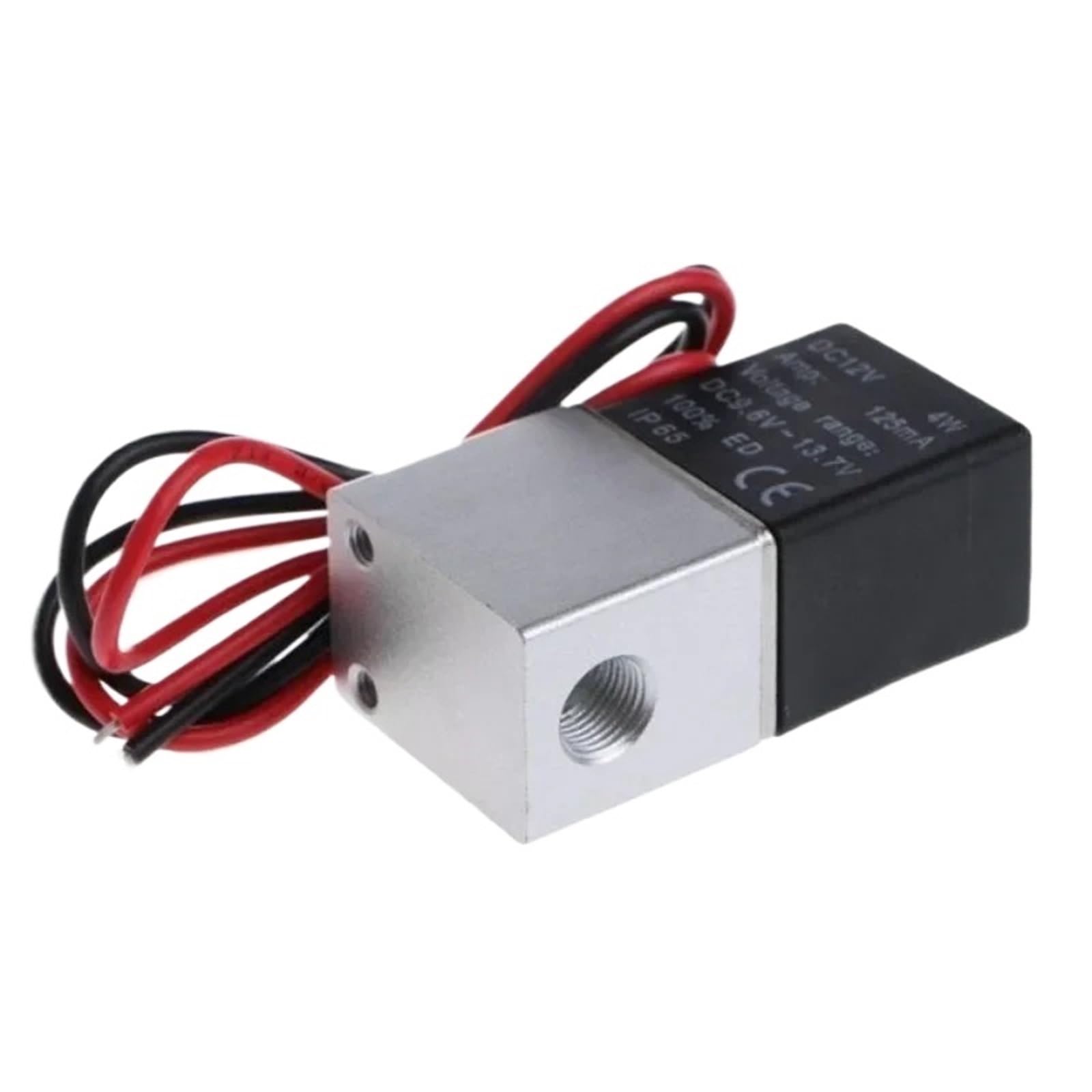 Électrovanne laiton normalement ouverte 1/8 12V contre les pannes de coupure de flux