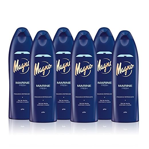Magno - Gel de ducha Marine Fresh - 550ml (pack de 6) Total: 3300ml