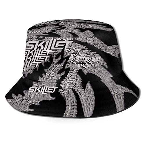 Preisvergleich Produktbild JHGFG Herren und Damen General Caps Baumwolle Fischerhut Pfannenband Einzigartiges Design Hut Eimer Kappe Schwarz