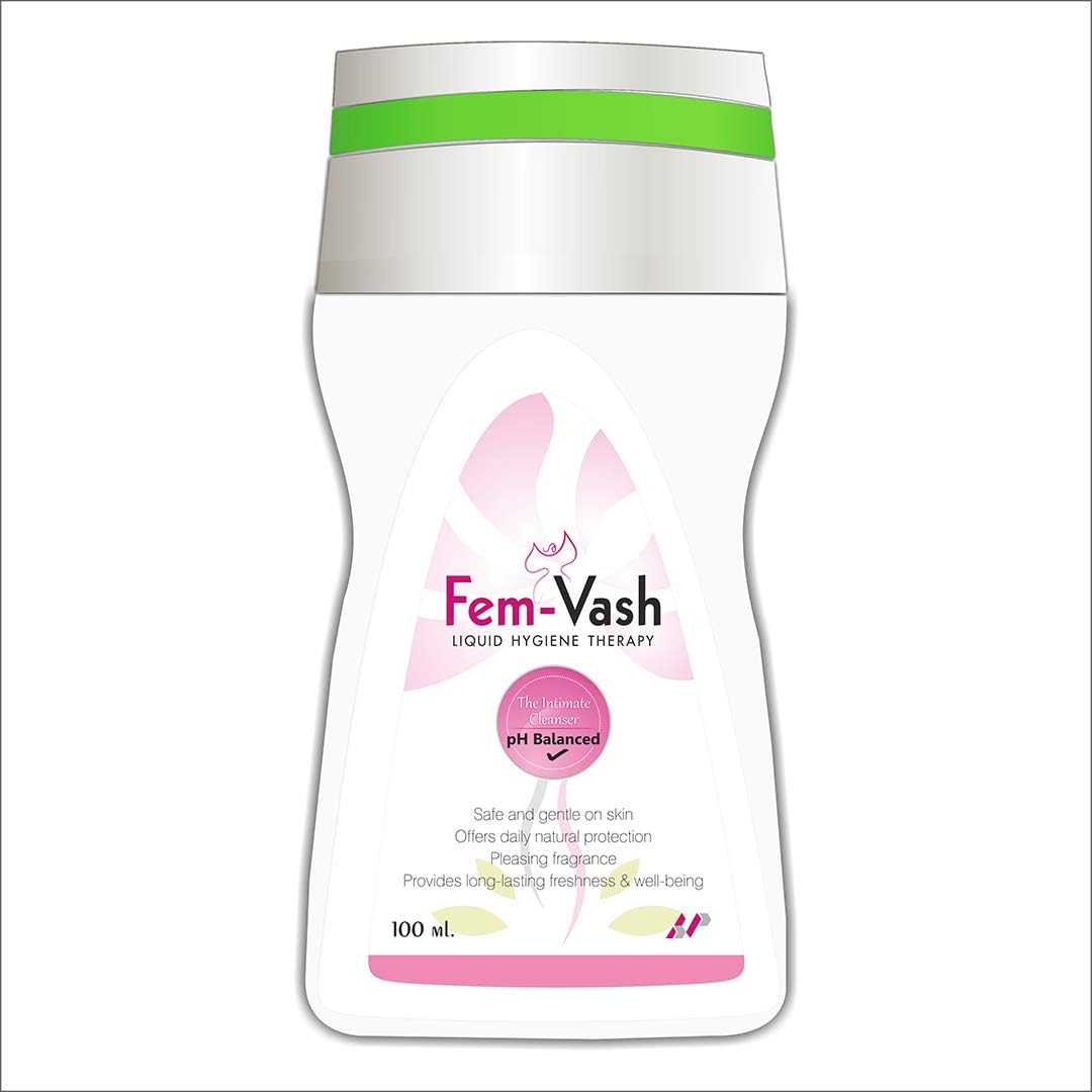 Helisinki Natural Expert Hygiene Intimate Wash for Women, Fem-Vash - 100ml