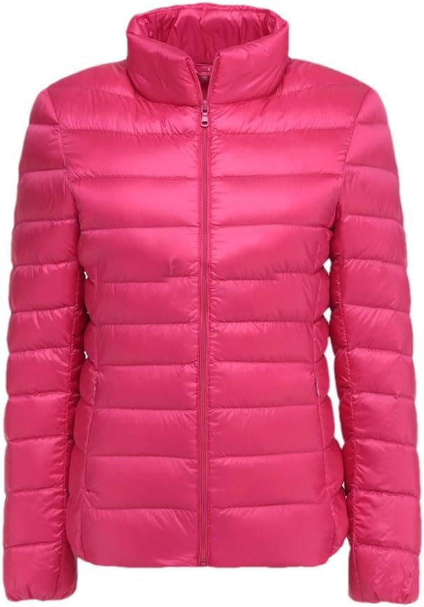 Hgvcfcv Women Spring Jacket Short Ultra Lightweight Packable Puffer Coats 15 Colors Female Down Warm Slim Fit Parkas 5XL