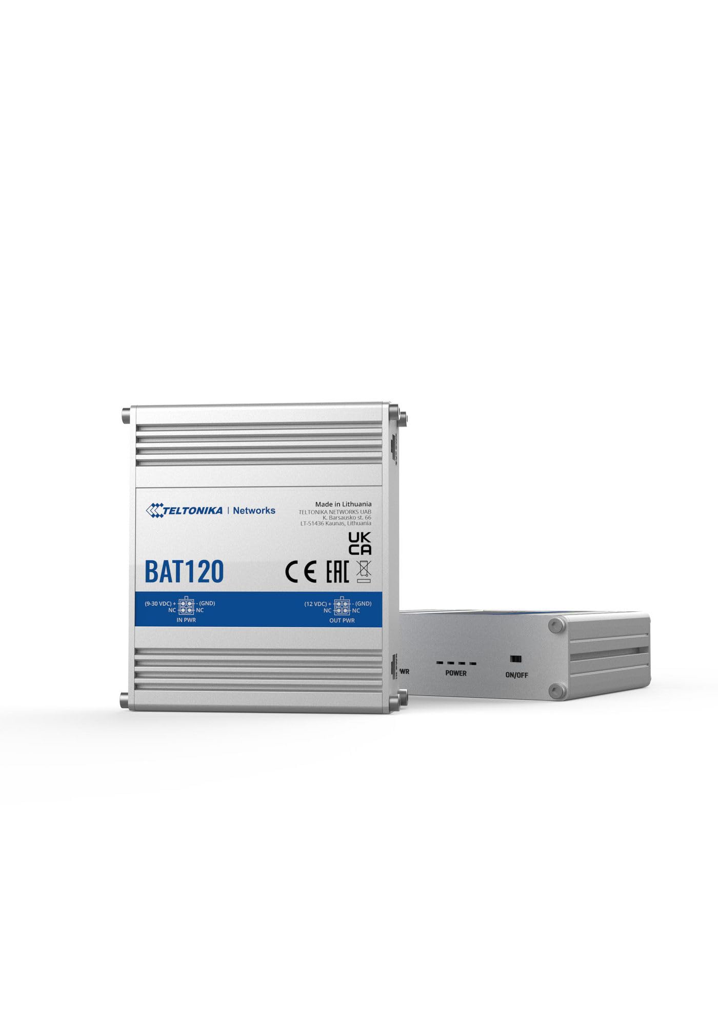 Gruppo di Continuità UPS Industriale DC | Alimentazione 9–30 V | Batteria Integrata 17 Wh | Protezione Sovratensione | Design Compatto