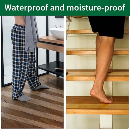 Image of Clear Anti Slip Tape for Stairs & Bathtubs, 4 inch x35FT Non-Skid Transparent Grip Tape - Soft PVC Safety Traction for Bare Feet, Pool Decks, Boats, Shower Floors