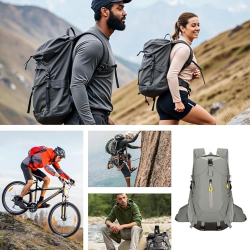 Sac à dos de randonnée pour femmes léger imperméable 30L de camping - 4