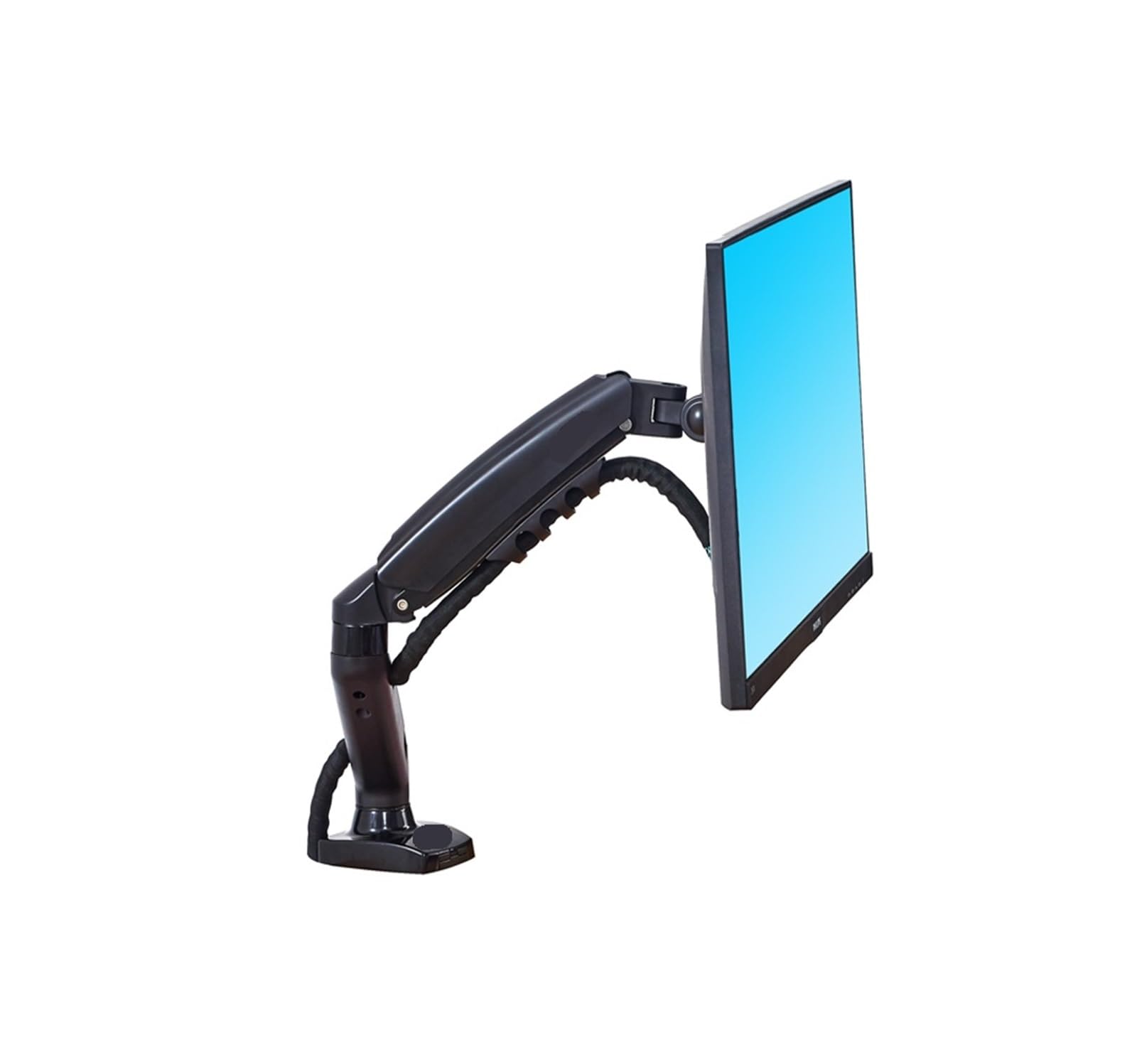 Support de moniteur LED F80 pour télétravail efficace et bureau ergonomique à la maison