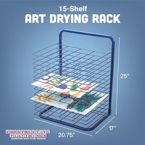 Cre8Tive Minds MTC-419 Creative Minds Marvel 15-Shelf Art Drying Rack thumb #1