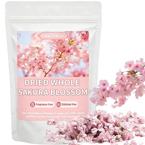 Flores de Cerezo Sakura Secas Enteras 0.7 oz miniatura 1