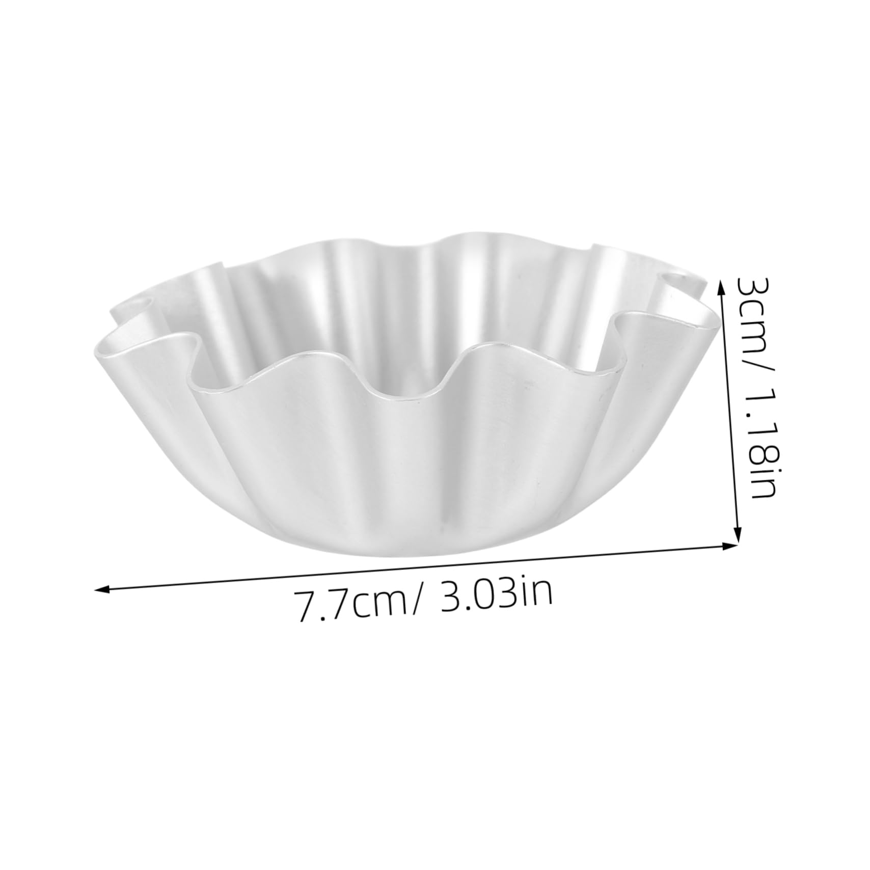 SOLUSTRE 6Pcs Non Stick Egg Baking Trays for Pies Desserts Cheesecakes Easy to Clean and Operate present for Baking Enthusiasts