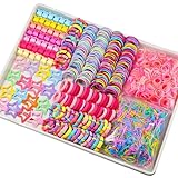 Alfven Filles Accessoires De Cheveux Ensemble, 875 pièces Barettes et Elastiques Cheveux ...
