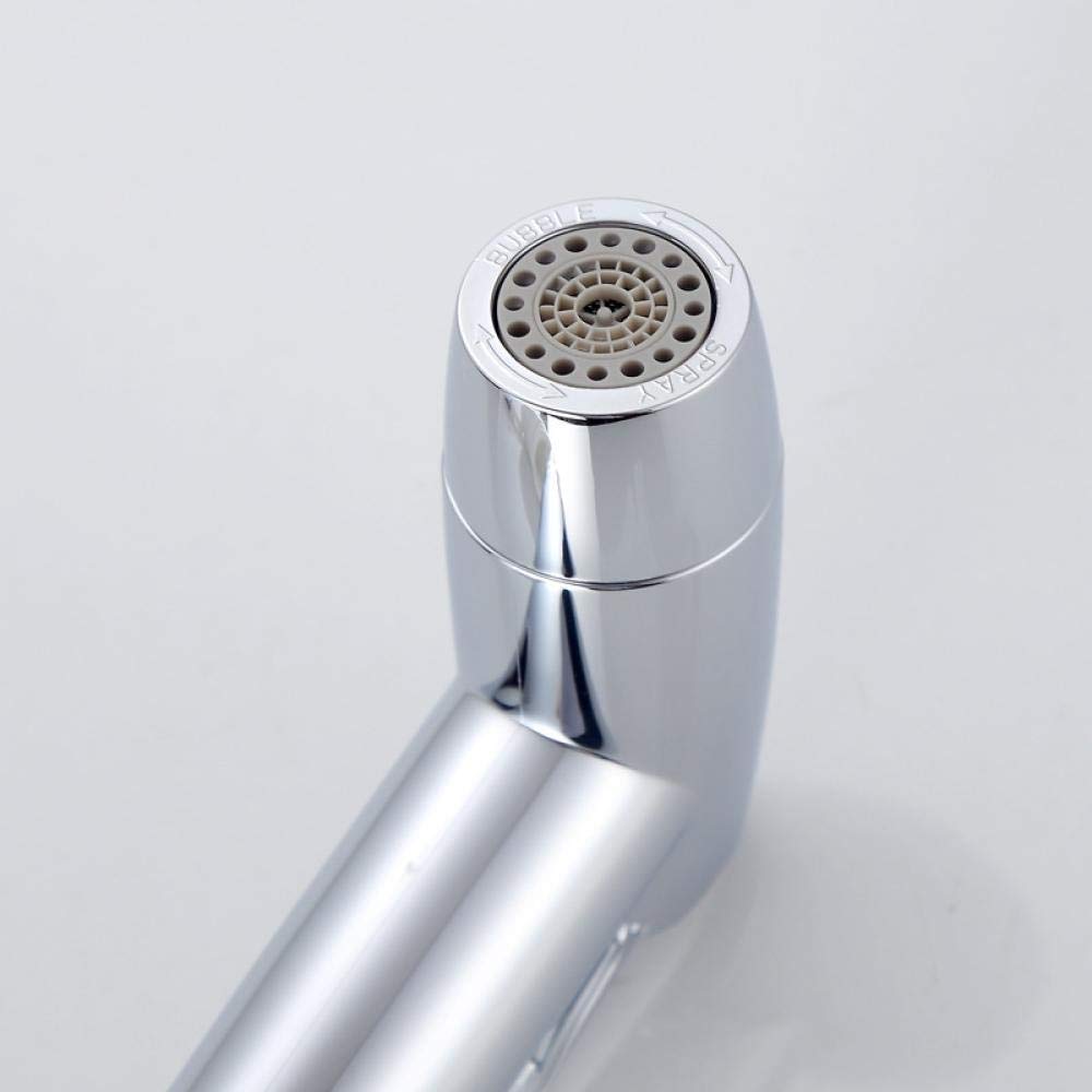 Juego de Mano de higiene Personal, Juego de Pistola rociadora for Inodoro galvanizada a presión, Juego de Tres Piezas montado en la Pared
