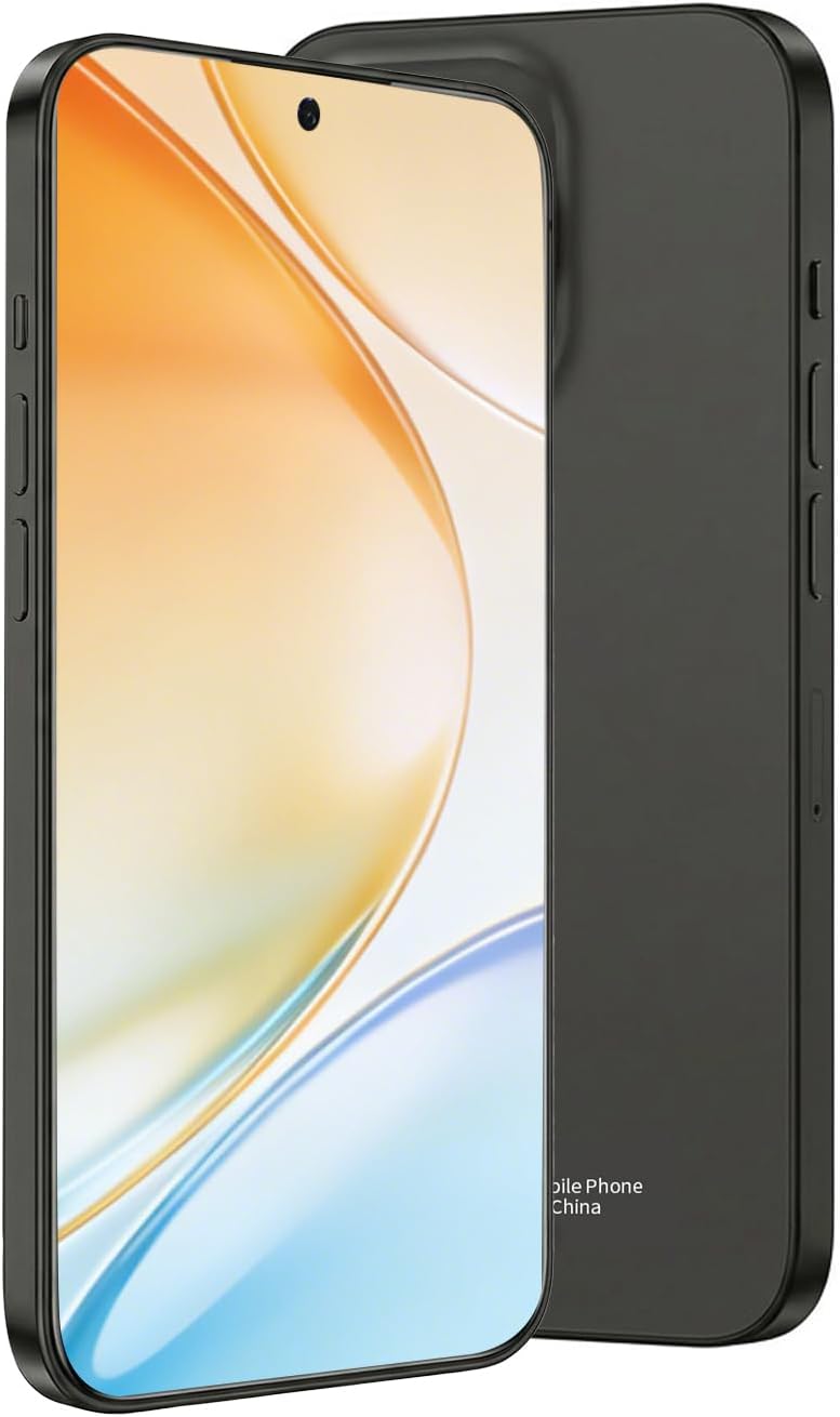 A16 PRO M Unlocked Phone Android 15 Cell Phone, 6.9" HD Display,16GB+512GB/1TB Smartphone, 6800mAh Battery, 108MP Camera, Fingerprint/Face Unlock/GPS/5G Phone.(Black)