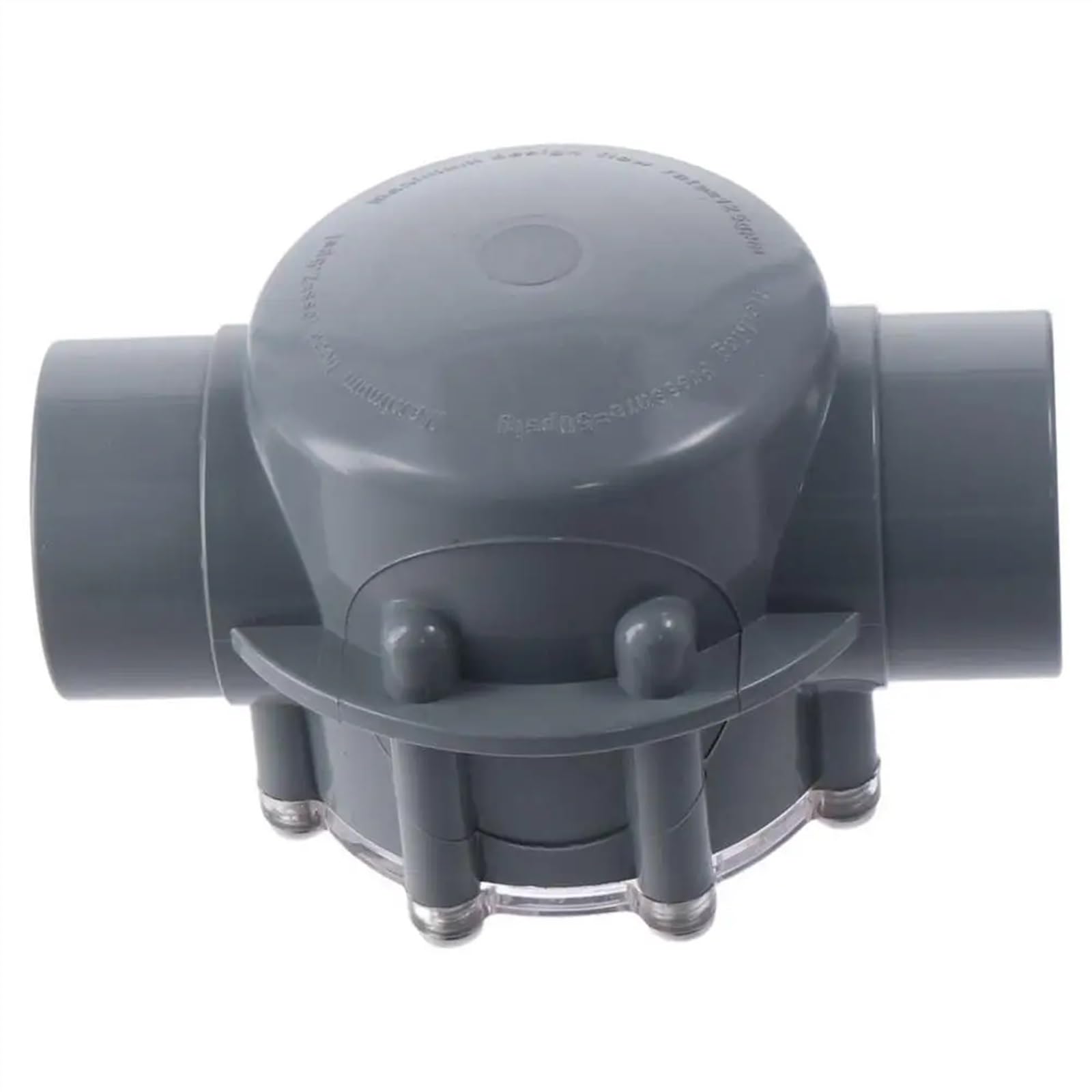 Válvula de bola 2 "x1-1/2, válvula repuesto, agua sin lubricante, retención sellado positivo for piscina