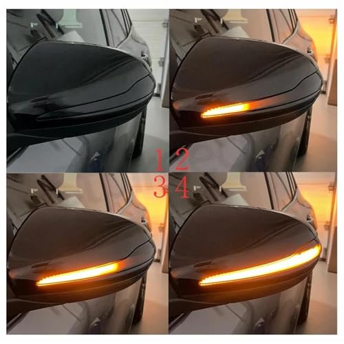 Intermitentes dinámicos LED para espejo de Mercedes W205 W213 X253 2