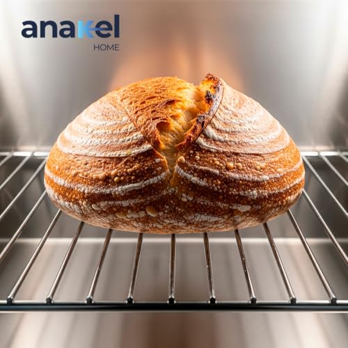 Anakel Home Backofenrost/Ofengitter Universal – 447 x 365 mm – Ersatzteil kompatibel mit allen Marken und Modellen – Backofen Gitter robust und langlebig – Originalcode C0081578