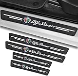 WDDSYH Tiras Protectoras para umbrales de Coche, para Alfa Romeo 159, Antirrayas Impermeable, Placa de Desgaste