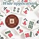 DELORIGIN Mahjong Windanzeiger Aus Holz Für Mahjong Spiele Mah Jong Spiel Wind Bettor Spiel Richtung Würfel Wesentliche Anzeige Zubehör Für Unterhaltung