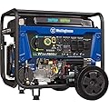 Westinghouse Outdoor Power Equipment 9500 Peak Watt Dual Fuel Home Backup Portable Generator, Remote Electric Start, Transfer Switch Ready, Gas & Propane Powered