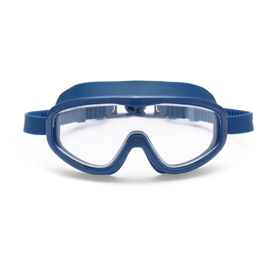 Petites Pommes Adult Swim Goggles for Ages 14+ – Lightweight Silicone, Anti-Fog Wide Lens, Hair-Safe Buckle, Cotton Pouch