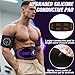 Electronic Muscle Stimulator with TENS & PMS, Ab Belt Stimulator Muscle Toner, Abdominal Fitness Trainer for Home
