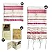 Holy Land Market Large Pink Classic New Covenant Tallit Prayer Shawl (80x60 Inches) with Bag Rabbi Full Body