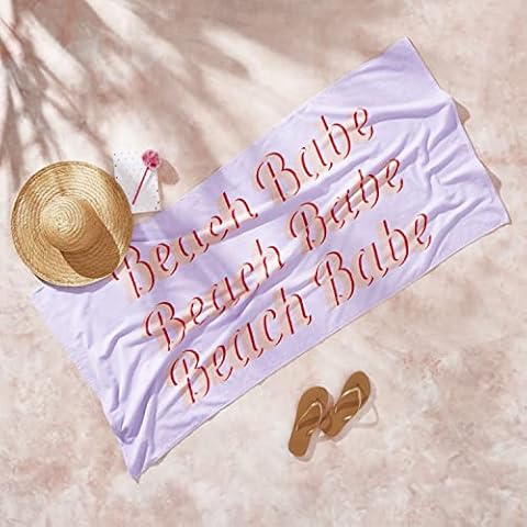 Sassy B Beach Babe Beach Towel Cover