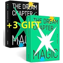 TXT 3 GIFT ألبوم Dream Chapter Magic + 1 ملصق مطوي Random + Extra Photocard + 1 Premium MAFF Aerosilver Mask Sanctuary ver.