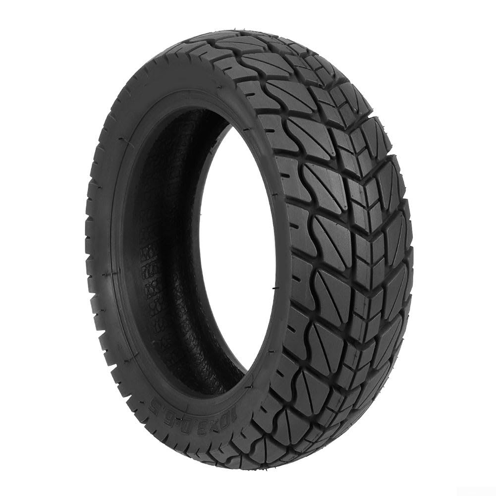 Shophubio 10 Inch 10x3.0-6.5 Tubeless Electric Scooter Tires – Off-Road All-Terrain Rubber Wheels, 249 mm x 77 mm, Lightweight & Wear-Resistant