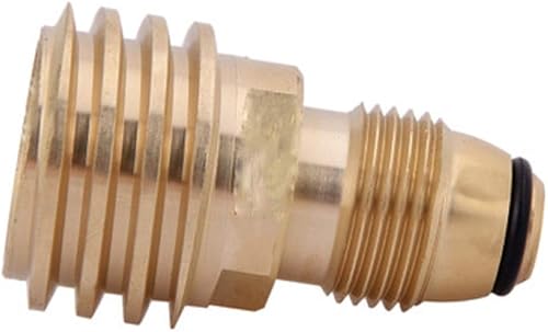 Miniatura 4 de Adaptador de gas propano de latón, tanque POL LP, convertido a QCC1/tipo 1 para electrodomésticos de calentador de gas, 2 uds