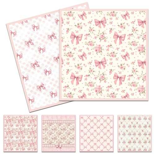 VISSTREE Pink Swedish Dish Cloths for Kitchen, Coquettte Swedish Dishcloths