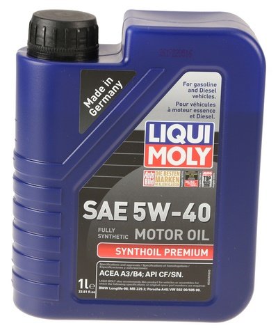 Kit de cambio de aceite LiquiMoly 5W-40 para Sprinter 03-06 miniatura 3