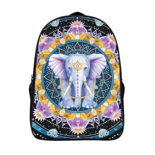 Mochila escolar guardería con patrones geométricos 3D impermeable para niños