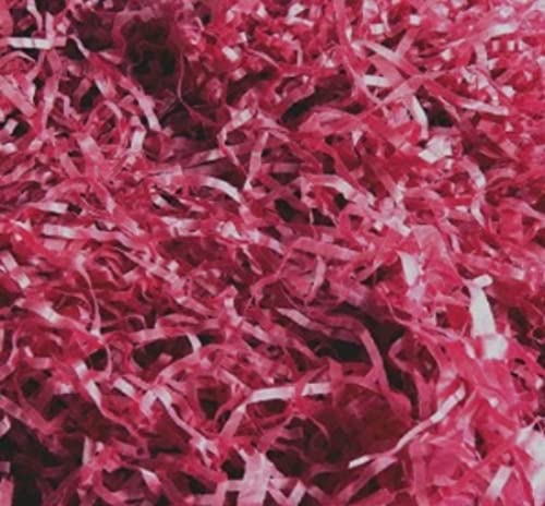 MustBeBonkers Packs of Acid Free Shredded Tissue Paper Shred! Gift Hamper Stuffing Filler (Burgundy, 1kg) โ image 1