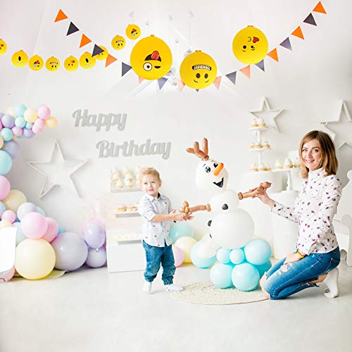 Balloons Emoji di, 100Pcs Emoji Faccina