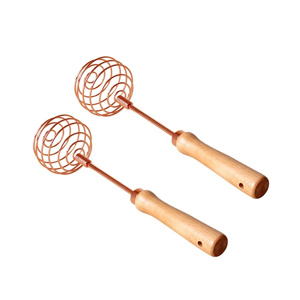 Fouet de cuisine Ensemble de fouet à ressort en acier inoxydable de 2/3, fil d'acier fouet fouettez le fil de ballon de ballon pour la cuisson mélange de cuisson, mélangeur manuel Fouets pour la cuisi