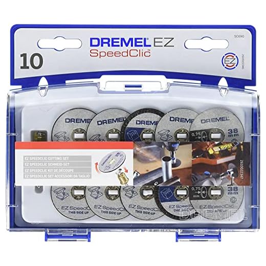 Dremel 2615S690JA Juego de Accesorios EZ SpeedClic (SC690)