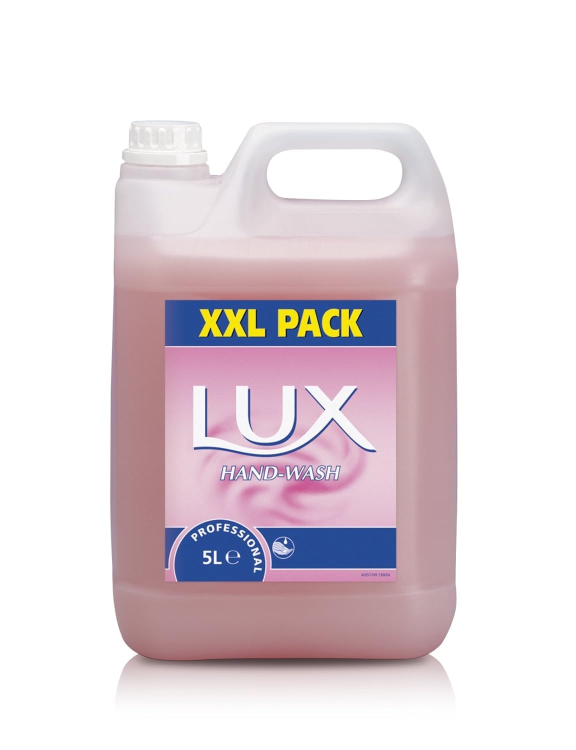 Lux Professional Handseife flüssig – milde, hautpflegende Handwaschlotion mit Feuchtigkeit, dezenter Duft, Flüssigseife im 5 l Kanister