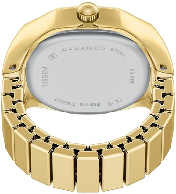 Fossil Women's Quartz Stainless Steel Two-Hand Watch Ring - Image 4