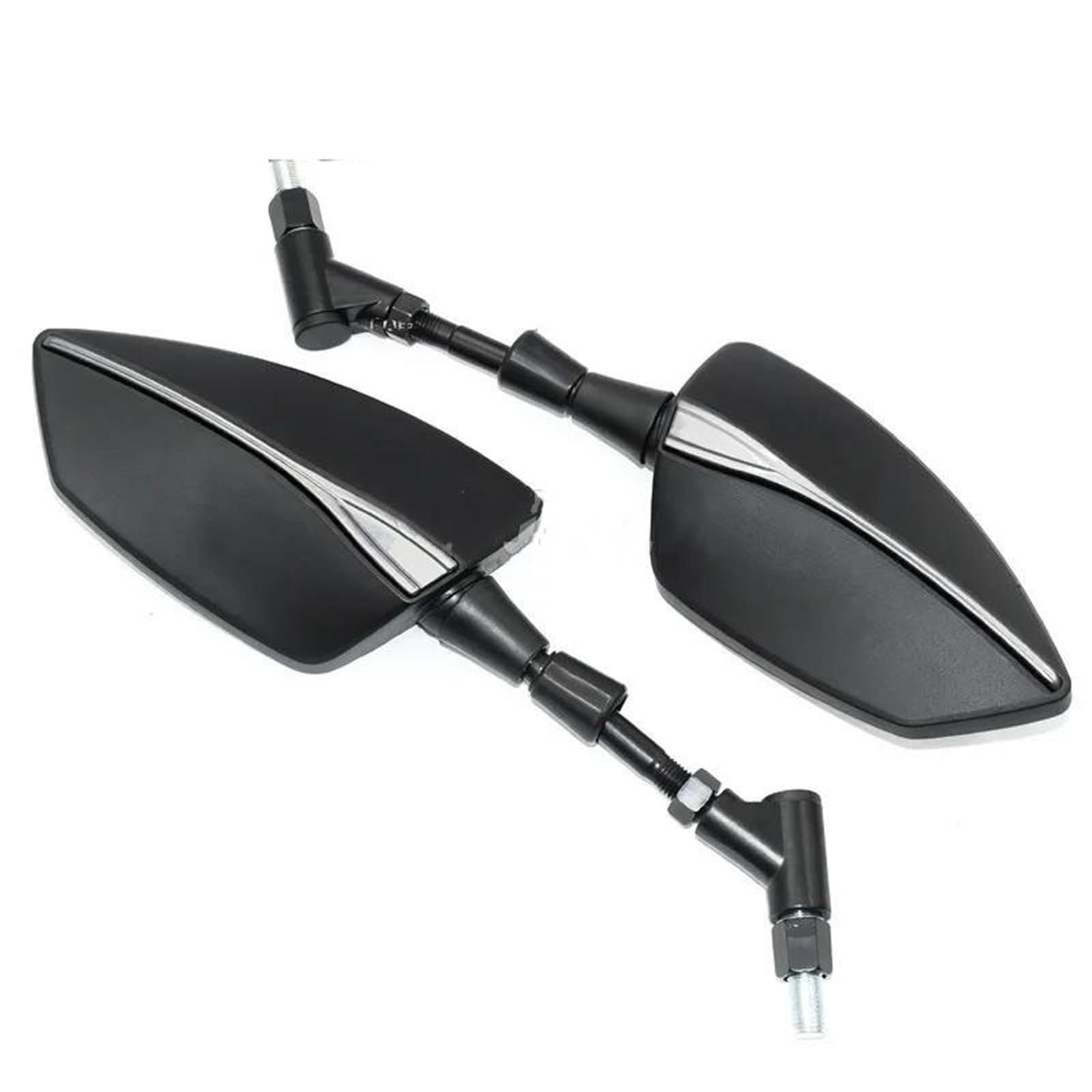 Espejo retrovisor motocicleta acabado titanio de alta resistencia para Tiger y Trident 6