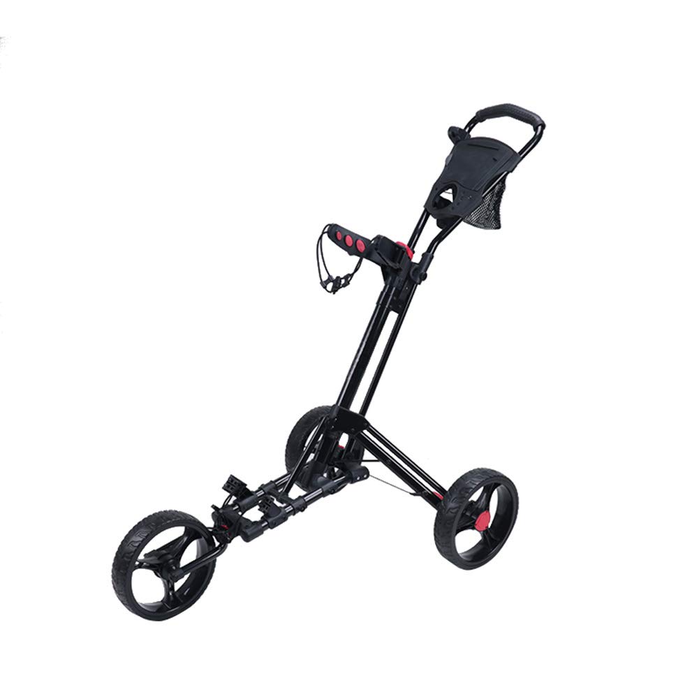 Buy KXDLR 3 Wheel Golf Trolley, Golf Push Cart, Golf Tri Cart, Fold