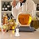 JECOMPRIS Labor-Glaspyknometer Labor-Glasdichte-Flasche Pycnometer-Glasflasche Pyknometer-Glasgefäß von der Schwerkraft Flüssigkeitsflasche leere Medizinflaschen Glaspyknometer mit Stopfen