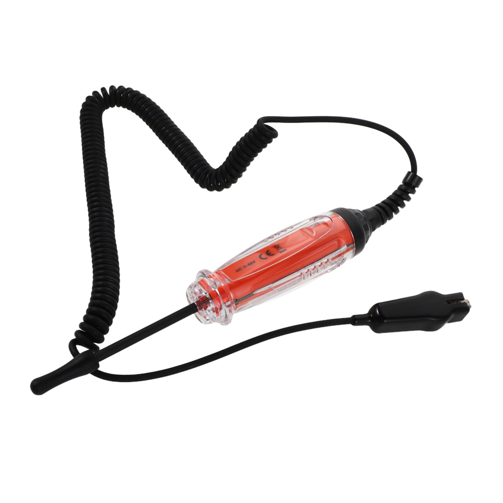 Tester Digital de Automotriz con Pantalla LCD Portátil y Ergonómico para Medición de Voltaje y Continuidad Sistemas Eléctricos de Coches para Reparaciones Reducidos