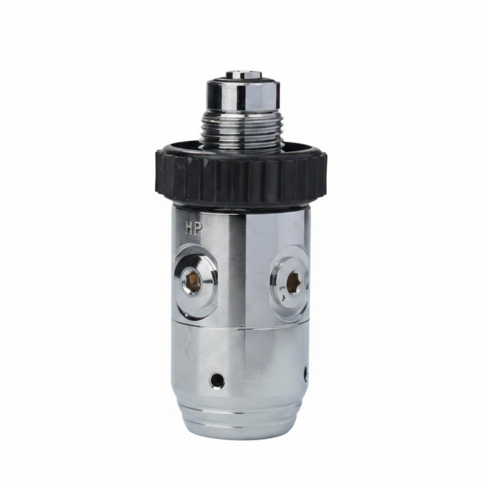 F Fityle Détendeur Plongée Étage Scaphandre Régulateur Air Entrée Haute Pression Construction Laiton Chrome Convient Plongée Sous-marine Entraînement Loisirs, DIN