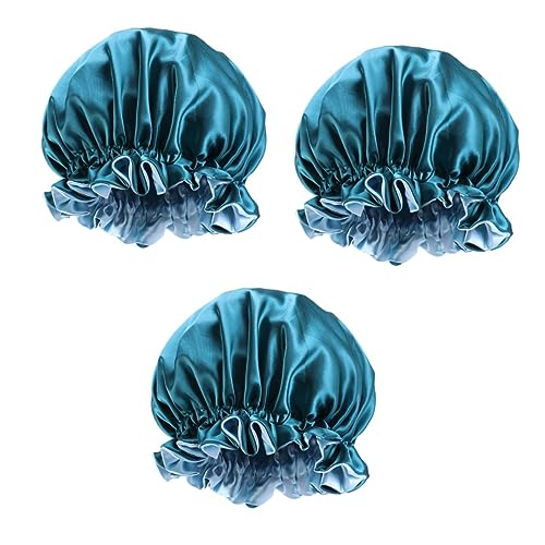 Chapeau de beauté rond en soie pour une protection capillaire supérieure nuit