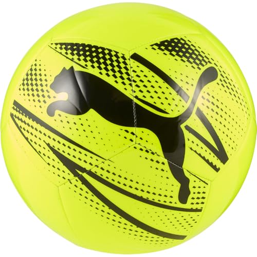 Puma Unisex Attacanto Soccer Ball, Yellow Alert-Puma Black SS25, 3